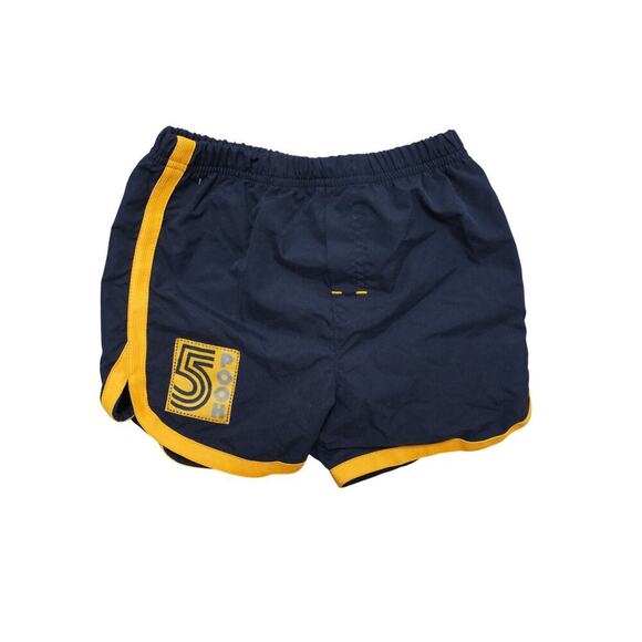 Vintage Disney Main Street Winnie the Pooh Track Shorts  24M Navy Yellow 5 Pooh - Picture 1 of 6